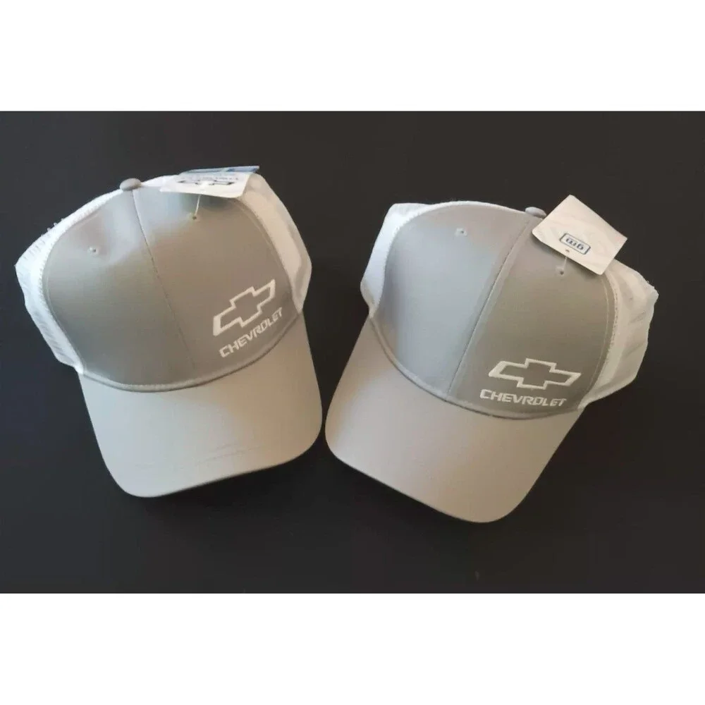 Chevrolet Gray Snapback Mesh Hat